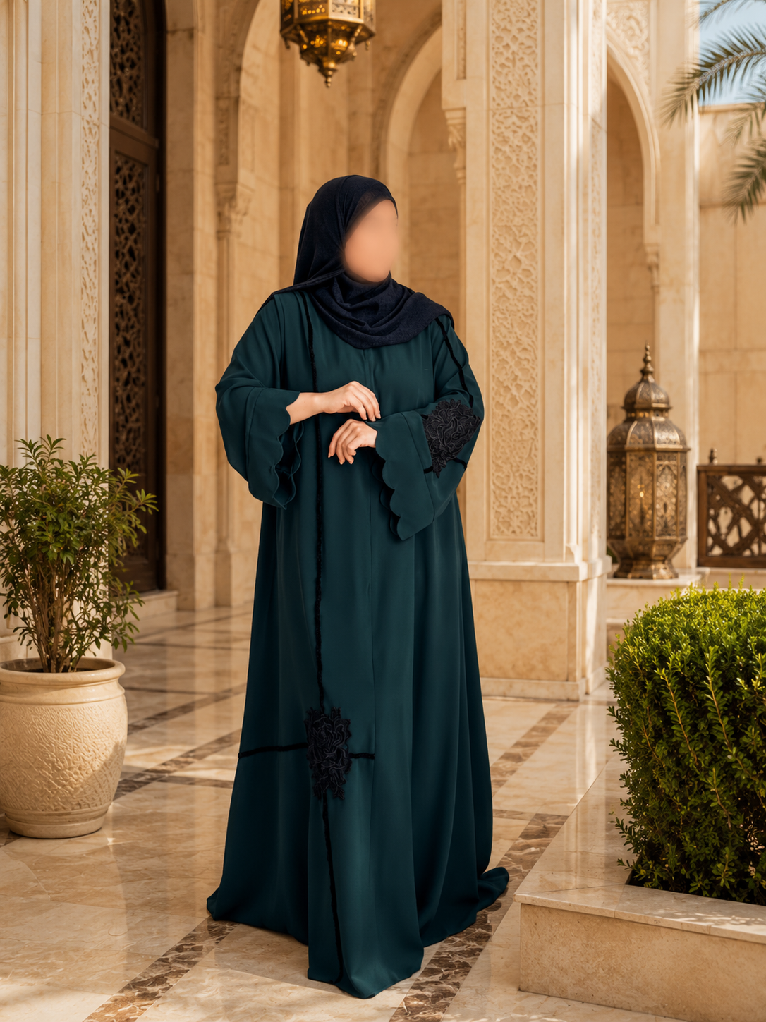عبا یشمی جلو زیپ خور